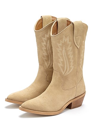 Leather Cowboy Boots product image (X60375.BE.1)