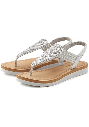 Embellished Sandals product image (X60387.GY.1)