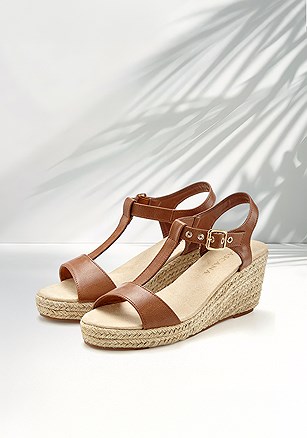 Espadrille Wedge Sandals product image (X60408.CG.1.B)