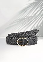 Link. woven leather belt (Product Display 6792) image - mobile.