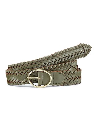 Woven Leather Belt product image (X63020.OL.1)