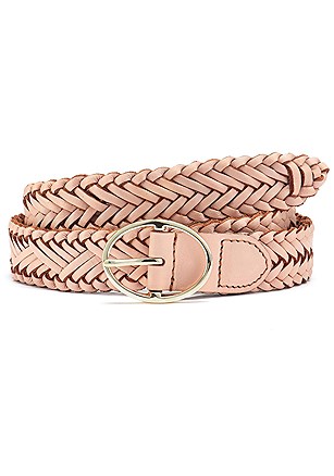 Woven Leather Belt product image (X63020.RS.1)