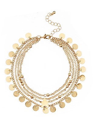 Star Pendant Anklet product image (X63033.GD_1)
