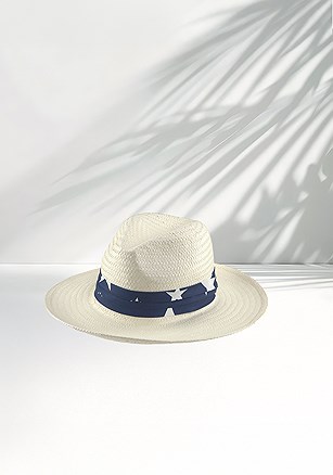 Star Ribbon Accent Hat product image (X63035.NA.1.B040926)