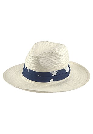 Star Ribbon Accent Hat product image (X63035NA)