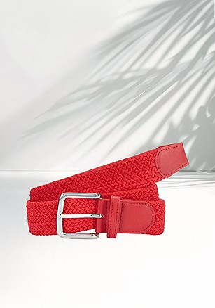 Woven Stretch Belt product image (X63055.RD.1.B)