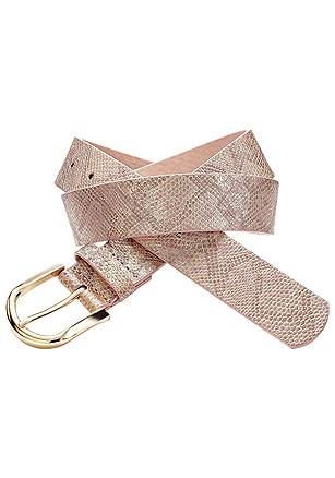 Metallic Faux Leather Belt product image (X63116.RS.1)