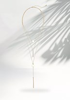 Link. 3 piece layered necklace set (Product Display 6255) image - mobile.