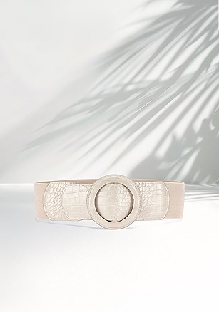 Faux Leather Accent Belt product image (X63121.IV.1)