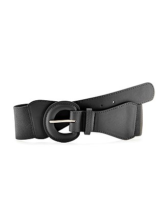 Round Buckle Belt product image (X63147.BK.1)