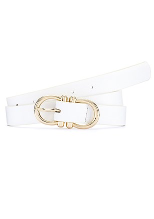Double Buckle Belt product image (X63320.WH.1)