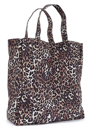 Leopard Print Tote Bag product image (X63326.BRBK.1)