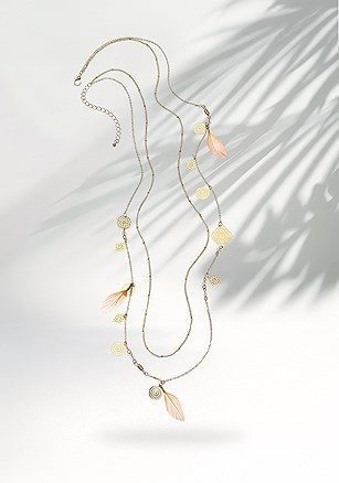 Layered Charm Necklace product image (X63336.GDRS.1.B82725)