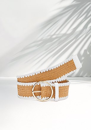Contrast Waist Belt product image (X63342.BEWH.1.B)