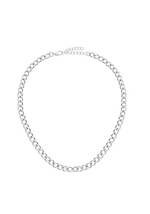 Curb Chain Necklace product image (X63345.SL.1)