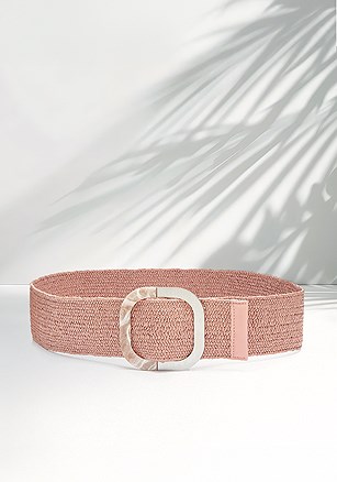 Statement Buckle Stretch Belt product image (X63373.RS.1.B)