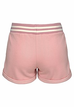 Side Stripe Lounge Shorts, Striped Sleeve Sweatshirt product image (X65004-AP.1)