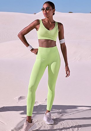 Textured High Waisted Leggings product image (X65333.LM.1.B091626)