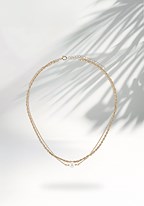 Link. layered pearl accent necklace (Product Display 9948) image - mobile.