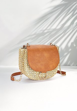 Raffia Crossbody Bag product image (X67034.SA.1.B042825)