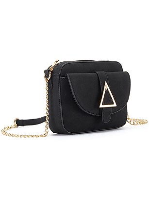 Chain Strap Crossbody Bag product image (X67328.BK.2)