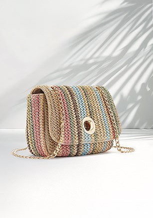 Woven Crossbody Bag product image (X67335.MU.1.B)