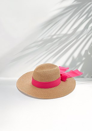 Bow Detail Sun Hat product image (X68311.BEPK.1.B)